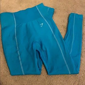 Gymshark Ultra Seamless Leggings Blue Medium